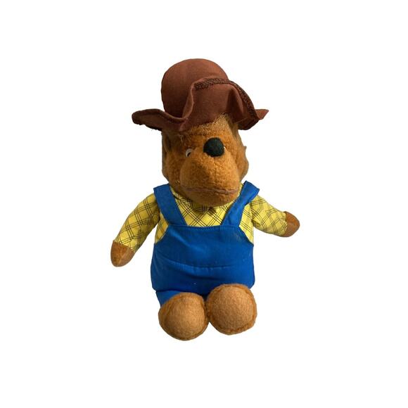 1982 Fisher-Price Toys Berenstain Bears Papa Plush 13" 778 Stuffed Bear Toy Doll - Picture 1 of 9